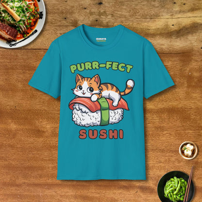 Purr-fect Sushi Cat T-Shirt