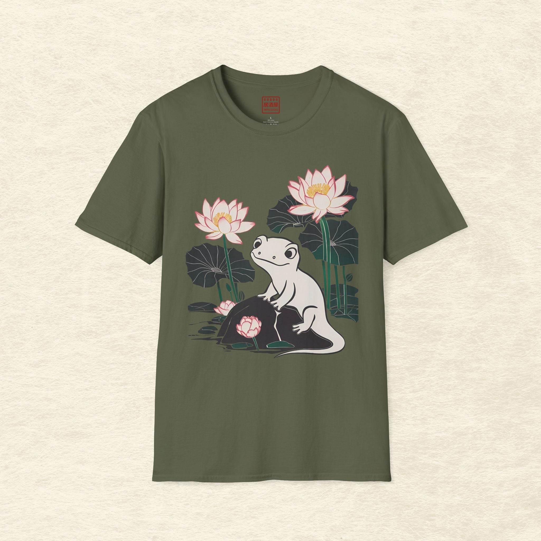 Salamander Lotus T-Shirt