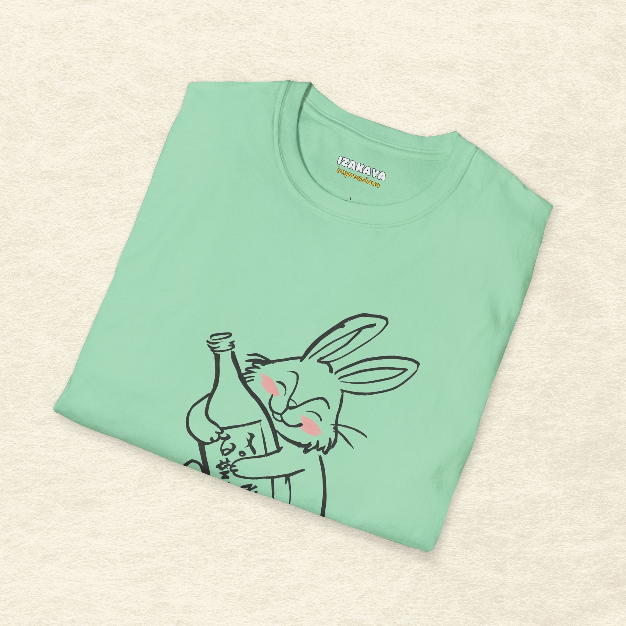 Happy Rabbit Sake T-Shirt