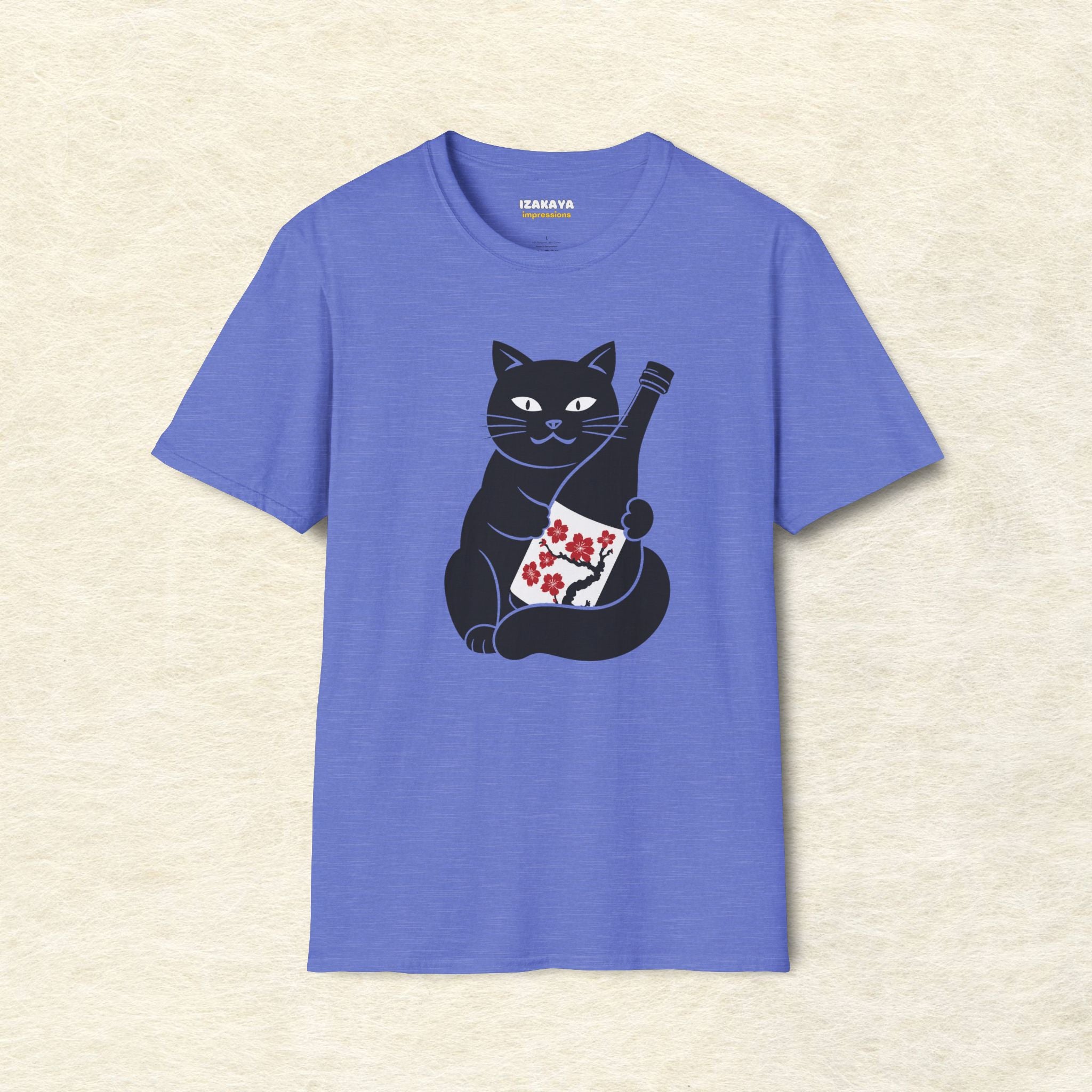 Sakura Sake Cat T-Shirt
