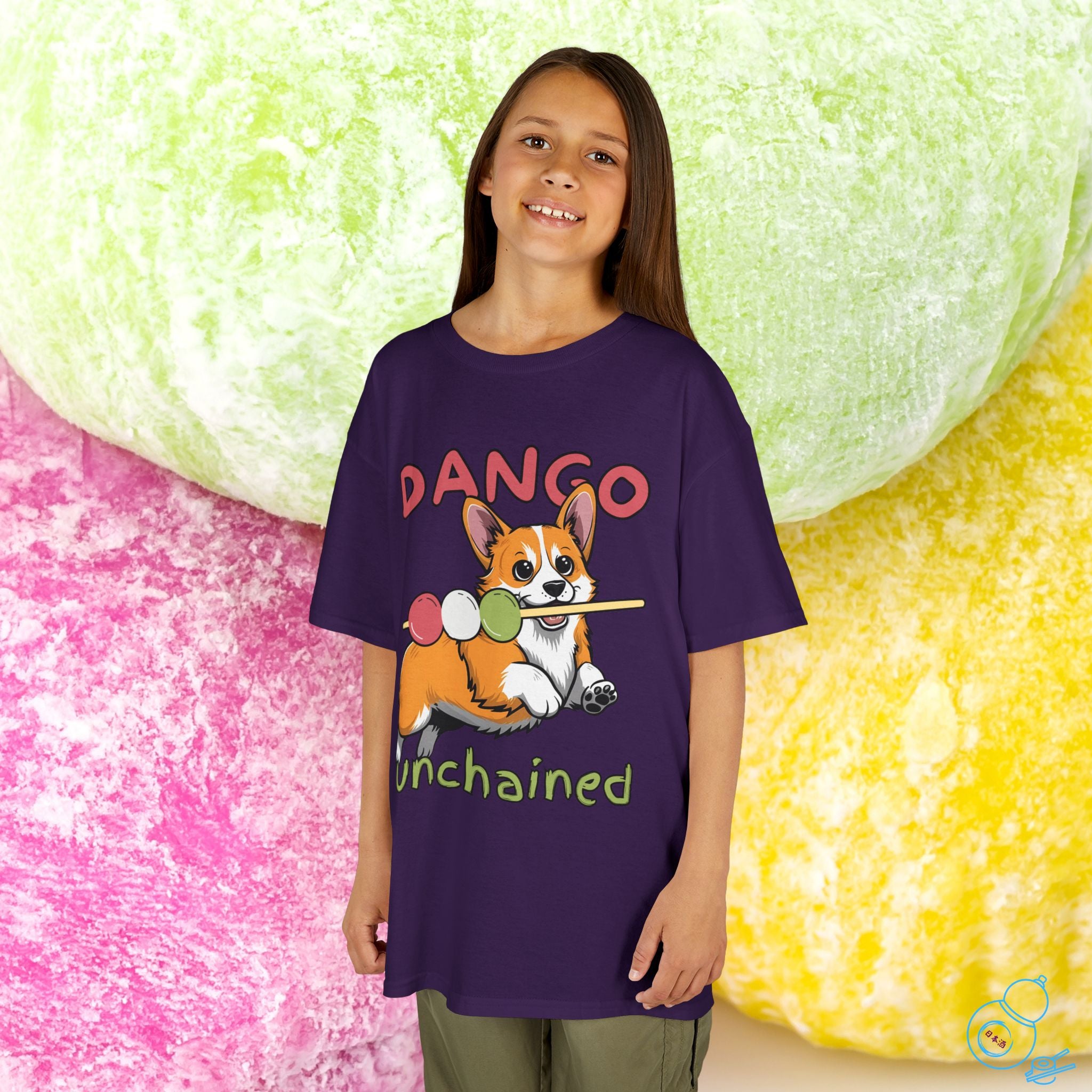Dango Corgi Kids T-Shirt