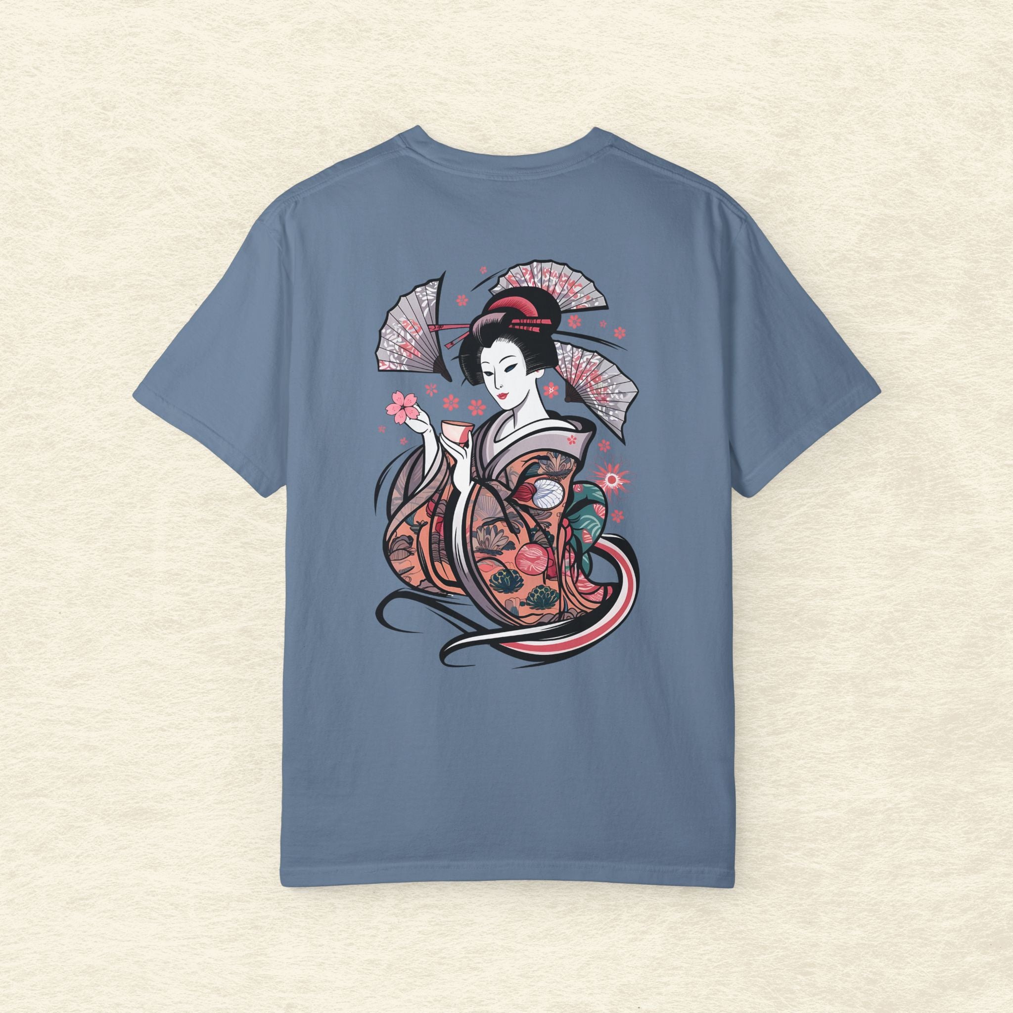 Premium Sakura Geisha T-Shirt
