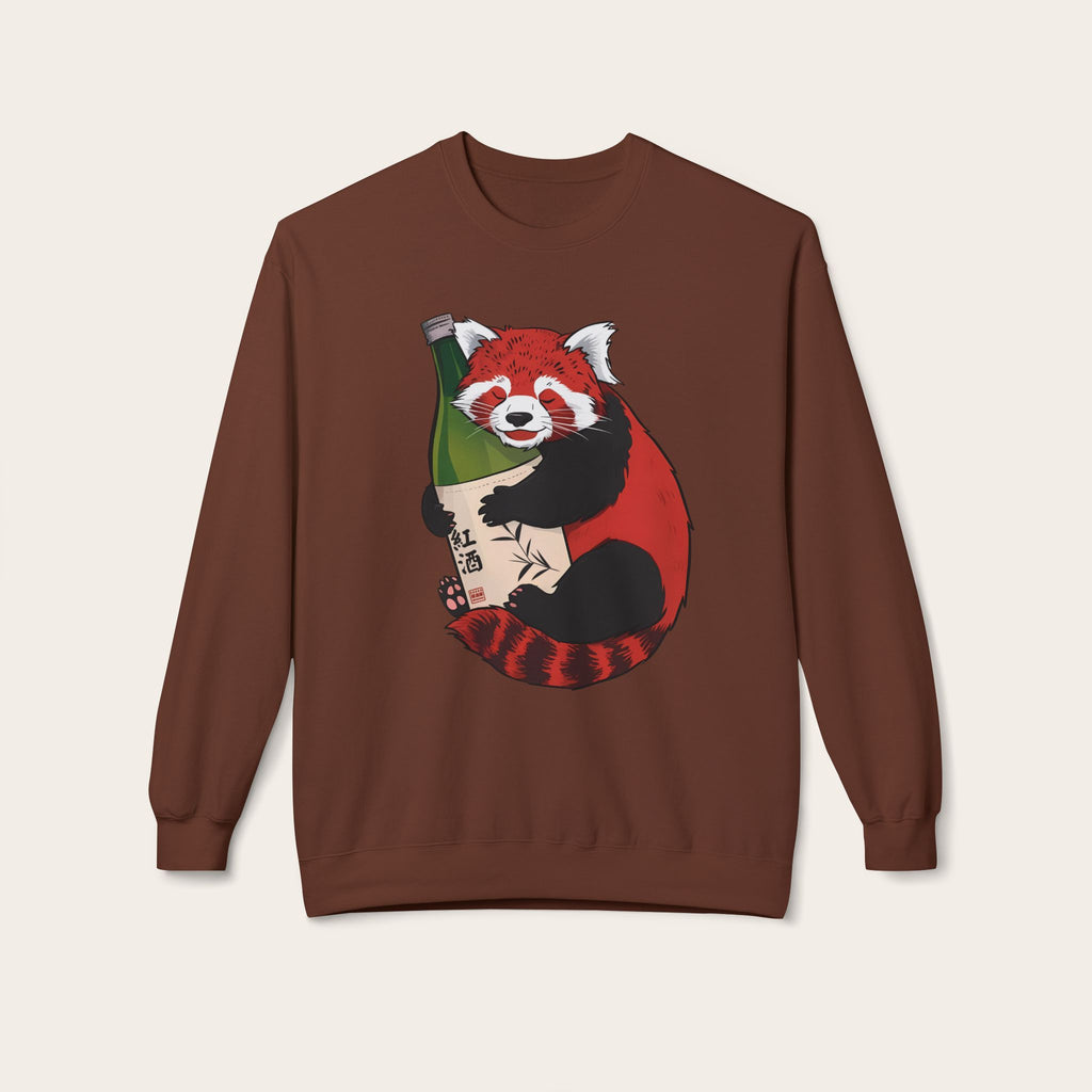 Sake Loving Red Panda Sweatshirt