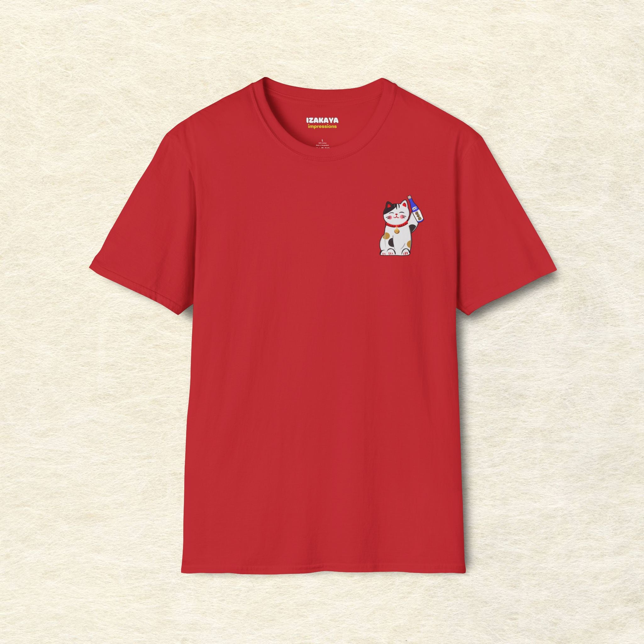 Lucky Sake Cat T-Shirt