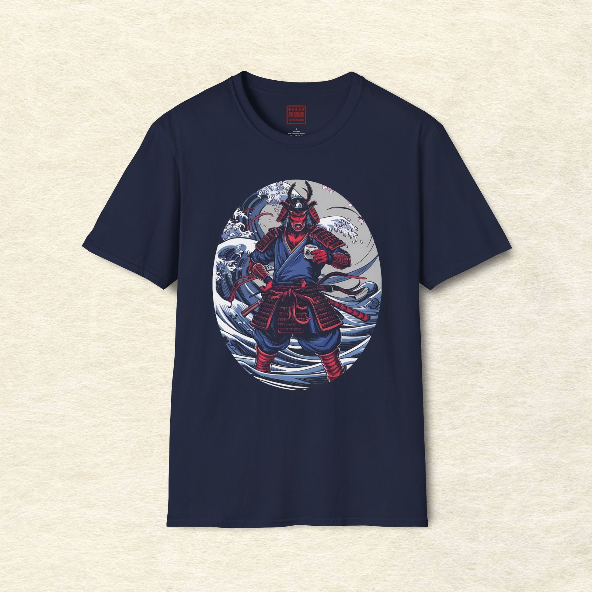 Cup of Courage Samurai T-Shirt