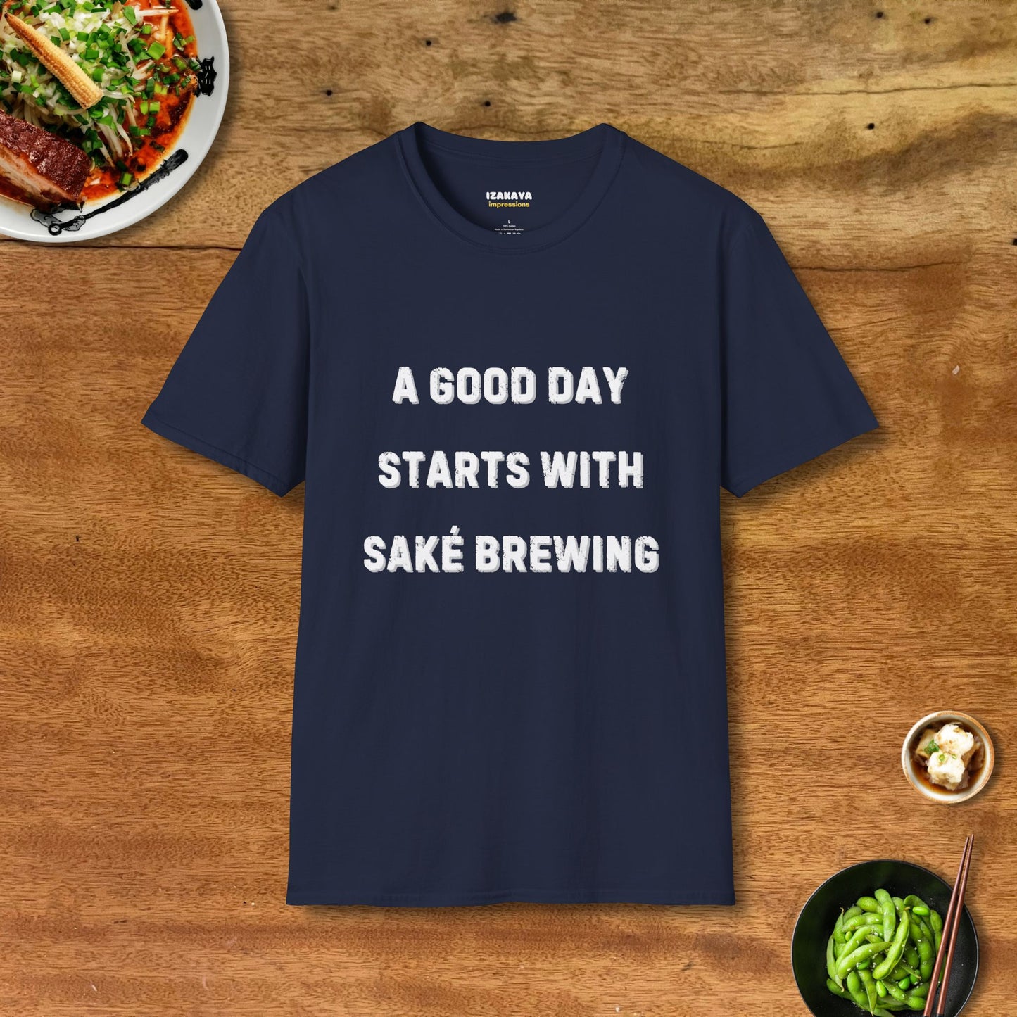 A Good Day Starts With Saké Brewing T-Shirt