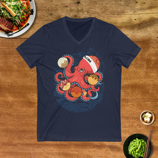 Takoyaki V-Neck T-Shirt