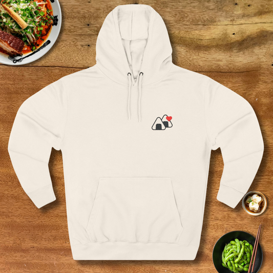 Embroidered Onigiri Hoodie