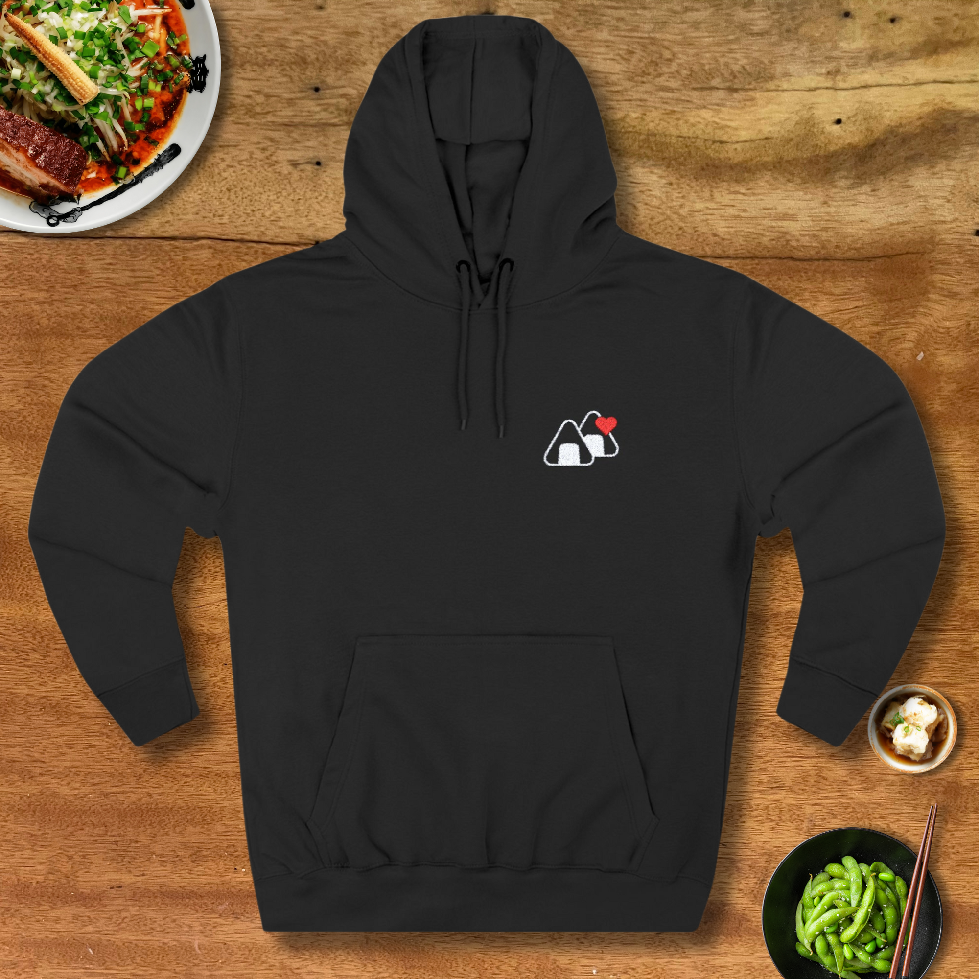 Onigiri Embroidered Hoodie