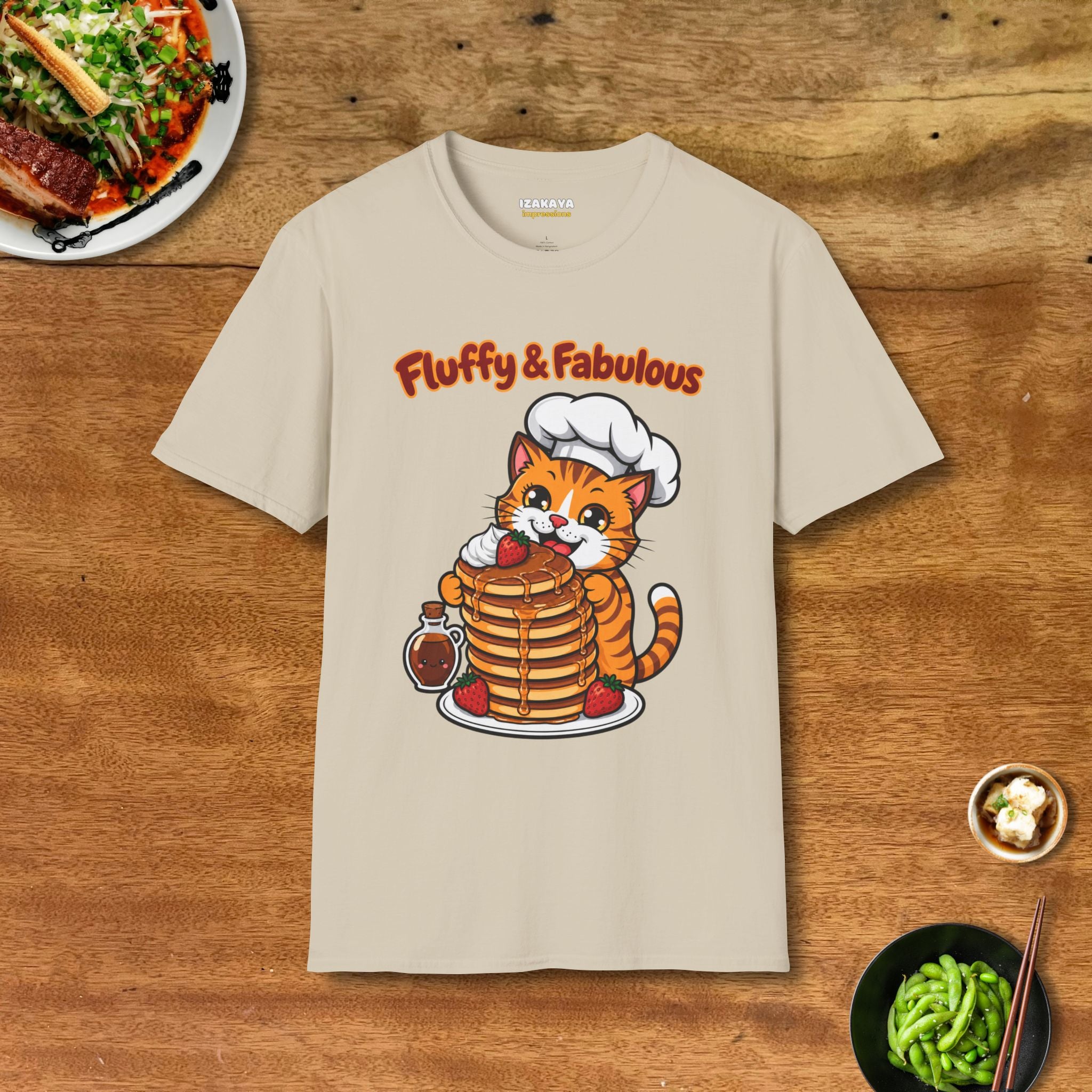 Fluffy Pancake Cat T-Shirt