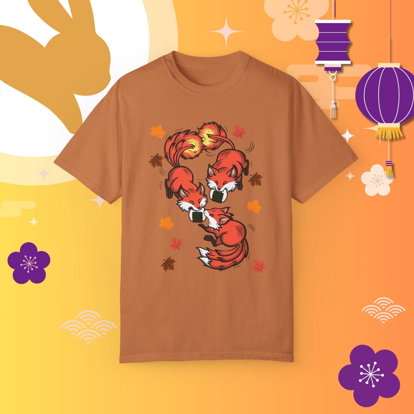 Premium Fire Fox Onigiri T-Shirt (FALL EXCLUSIVE)