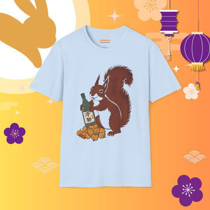 Squirrel Sake Stash T-Shirt