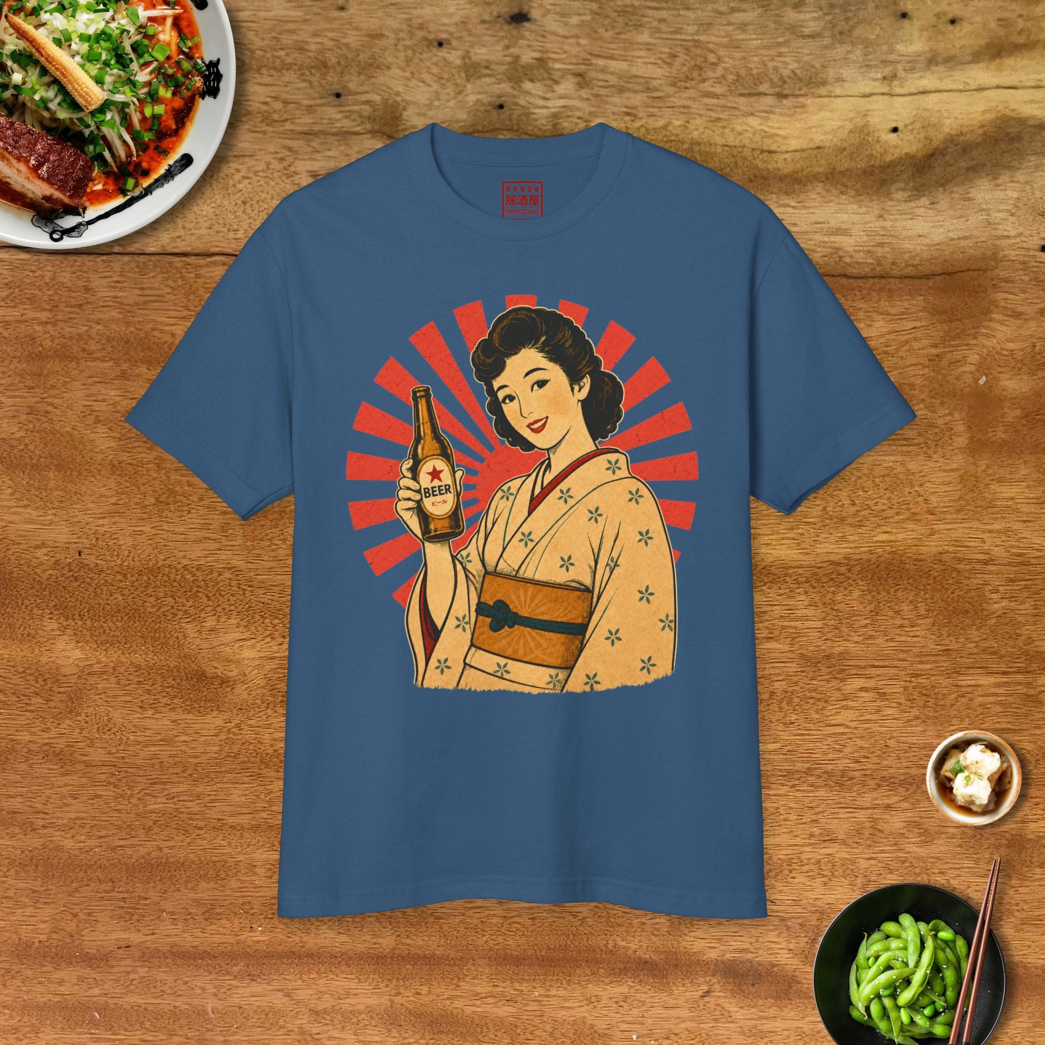 Showa Beer Girl Vintage Tee