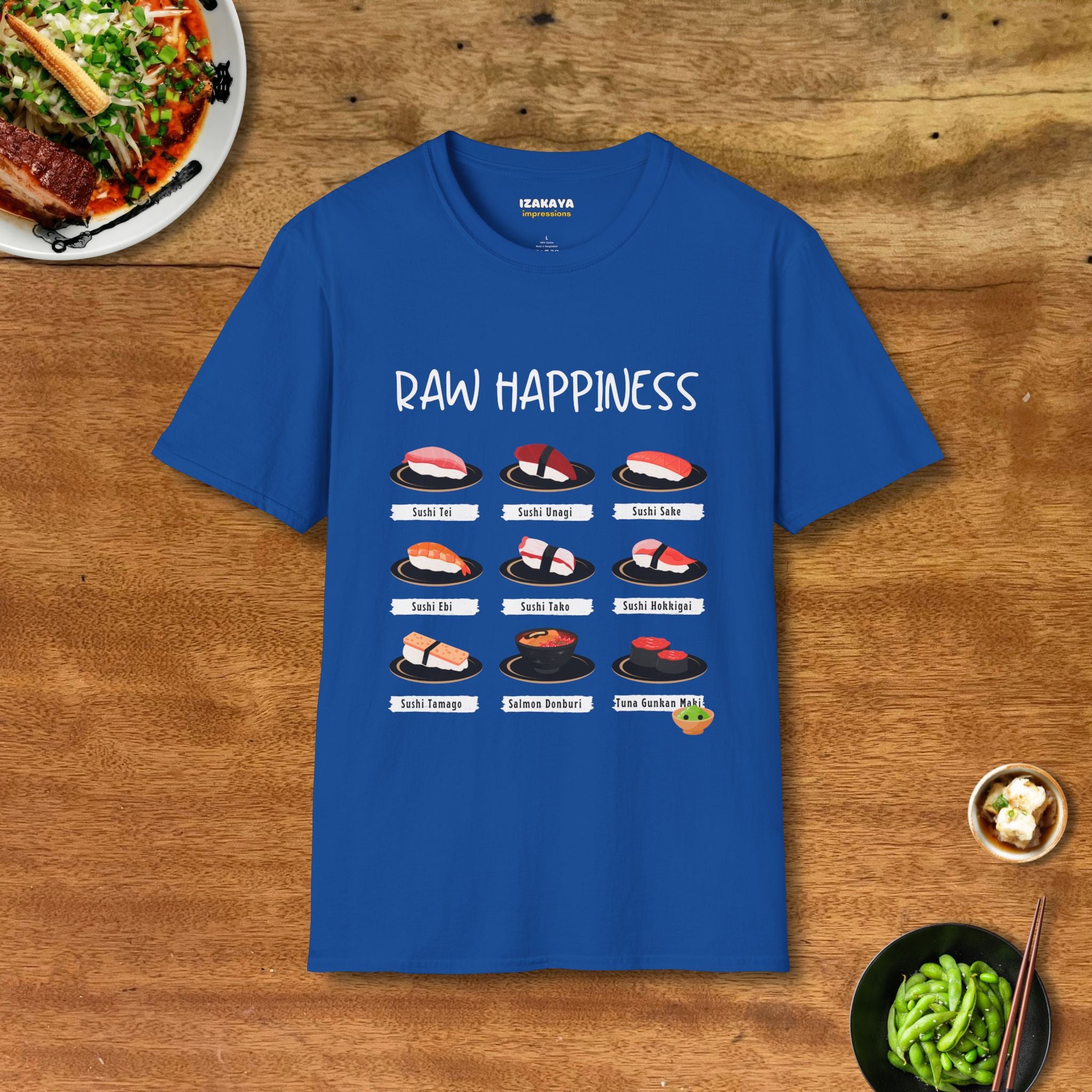 Raw Happiness Sushi T-Shirt