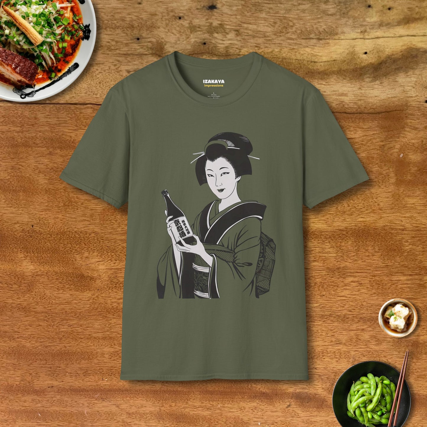 Geisha Kyoto Sake T-Shirt