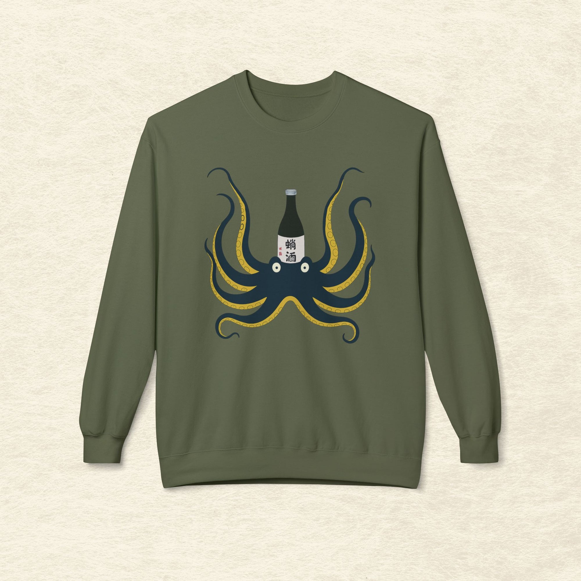Octopus Sake Sweatshirt