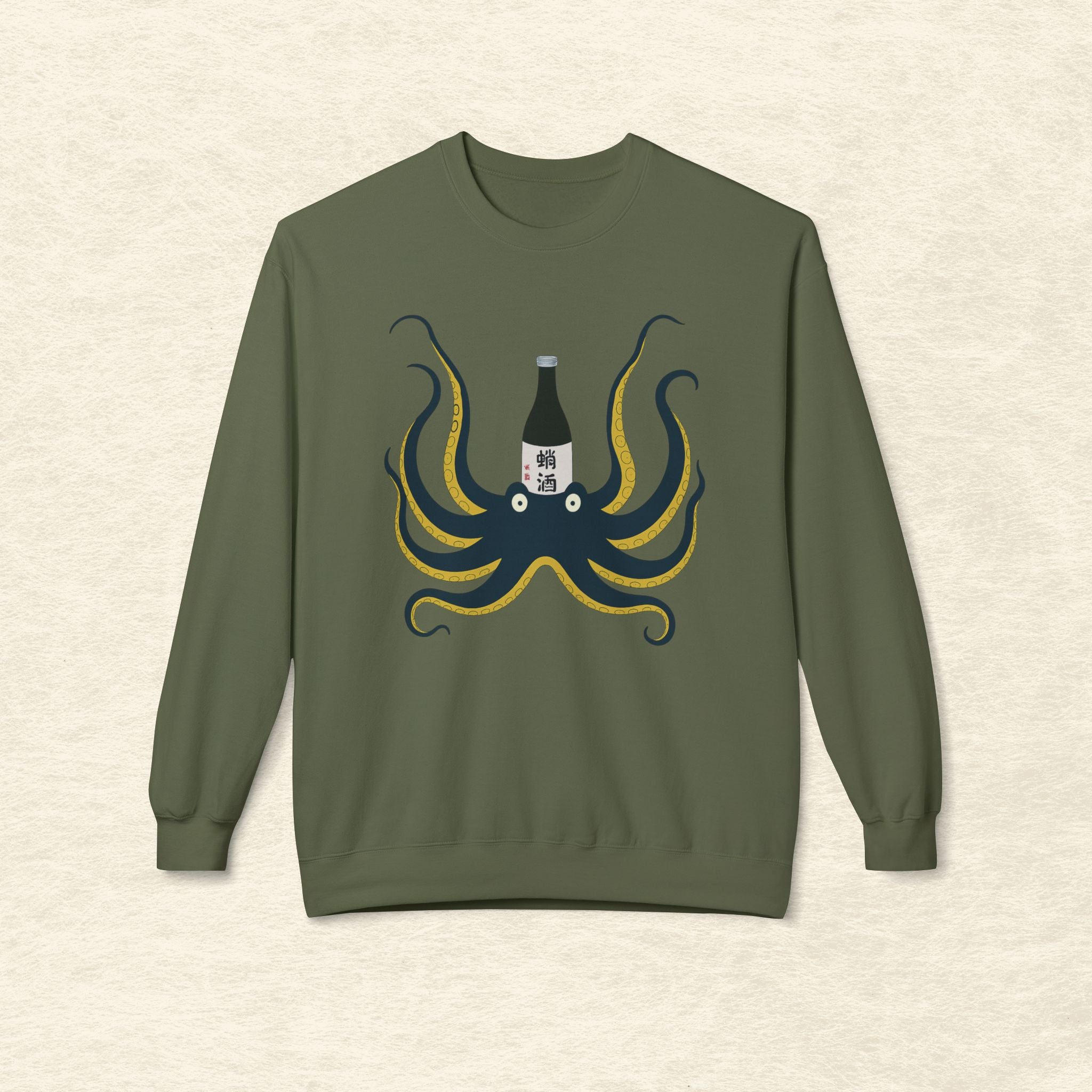 Octopus Sake Sweatshirt