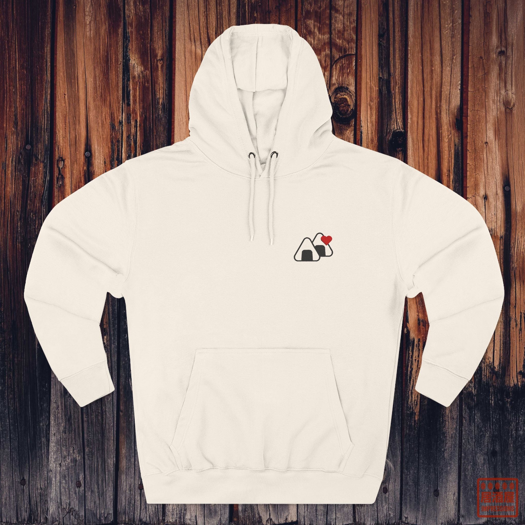 Onigiri Embroidered Hoodie