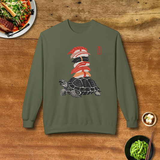 Turtle Sushi Stack Sweatshirt