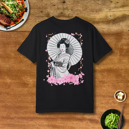 Premium Petals & Parasol T-Shirt