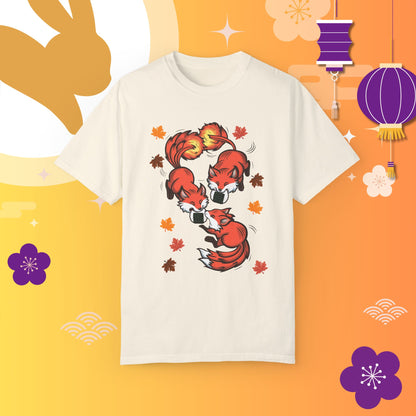 Premium Fire Fox Onigiri T-Shirt (FALL EXCLUSIVE)