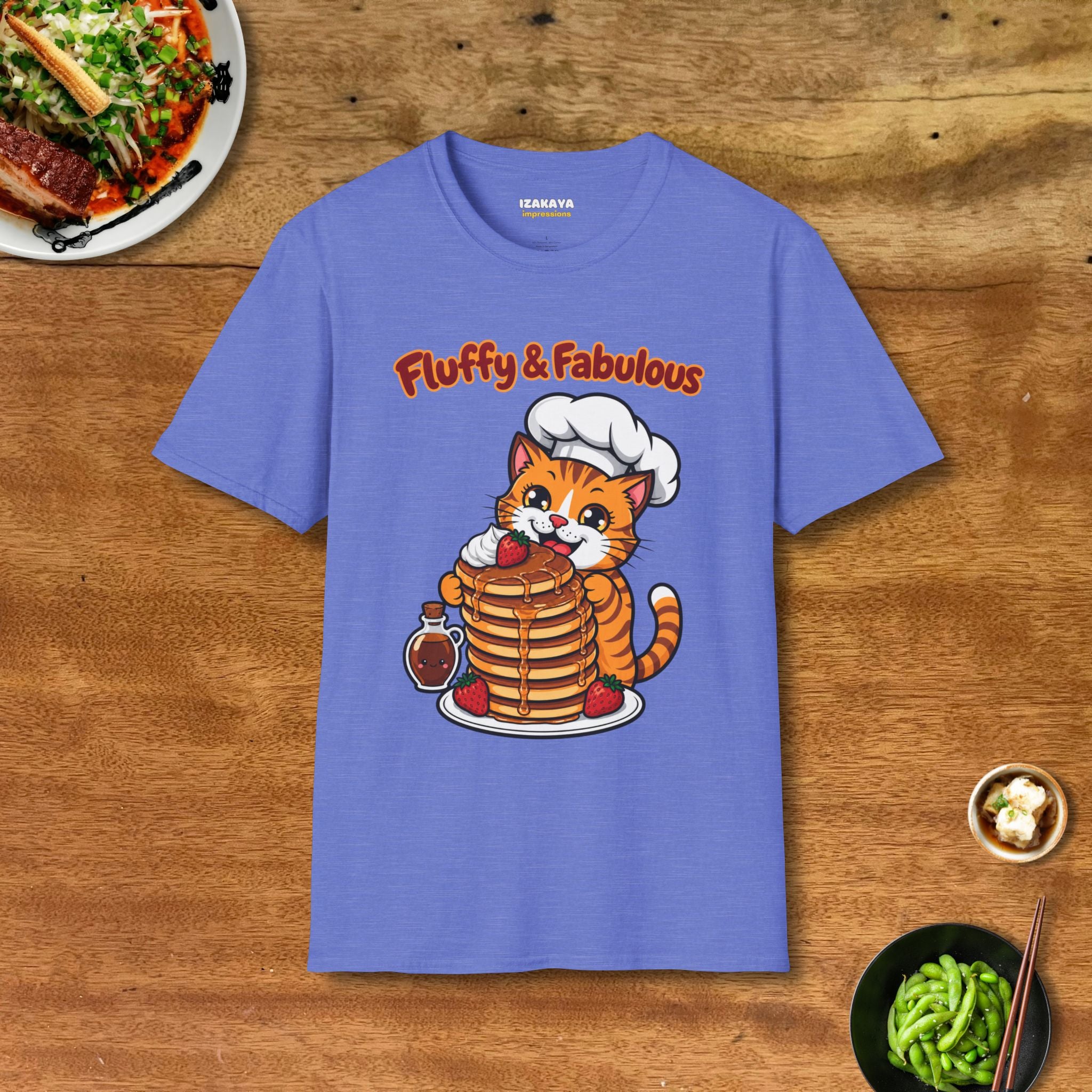 Fluffy Pancake Cat T-Shirt