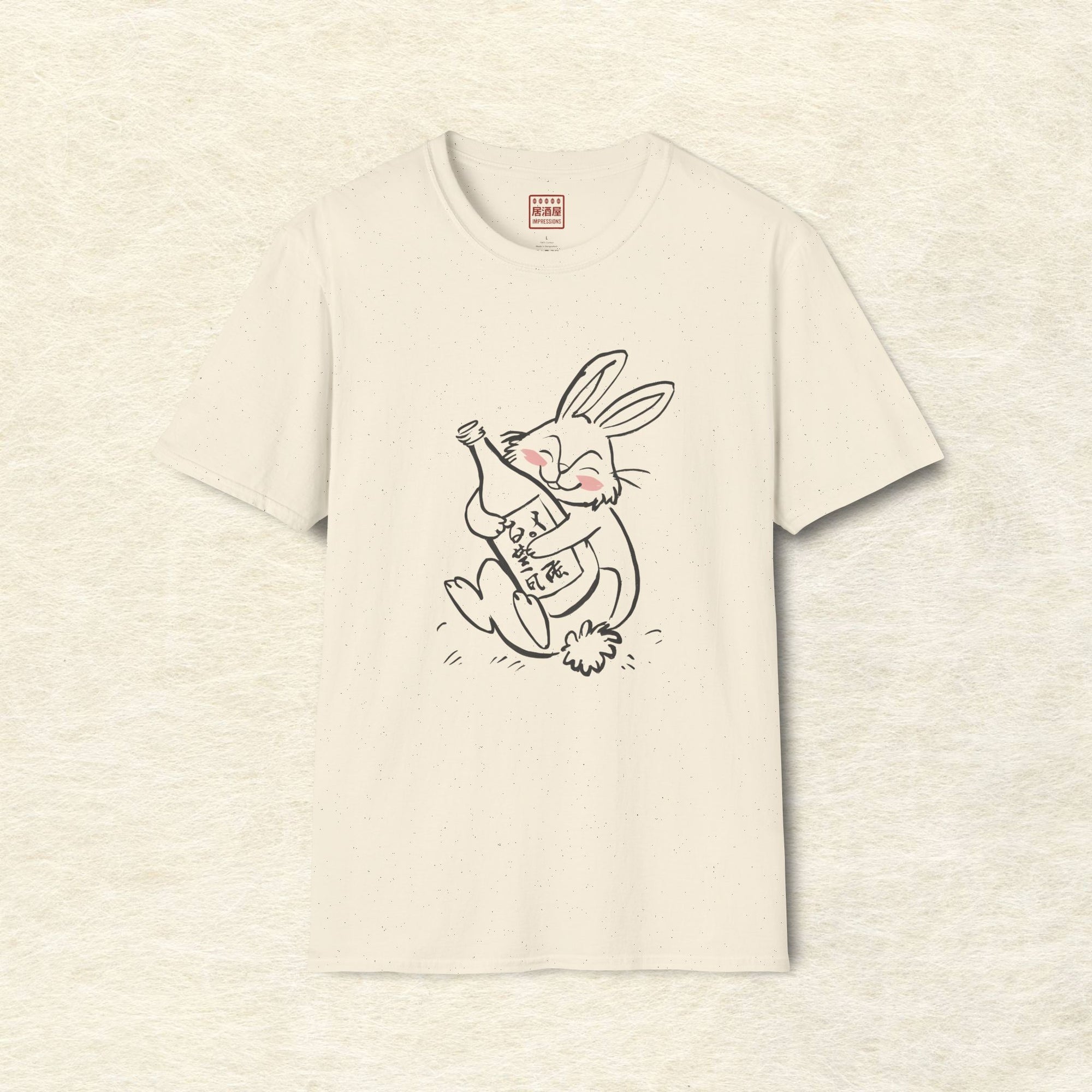 Happy Rabbit Sake T-Shirt