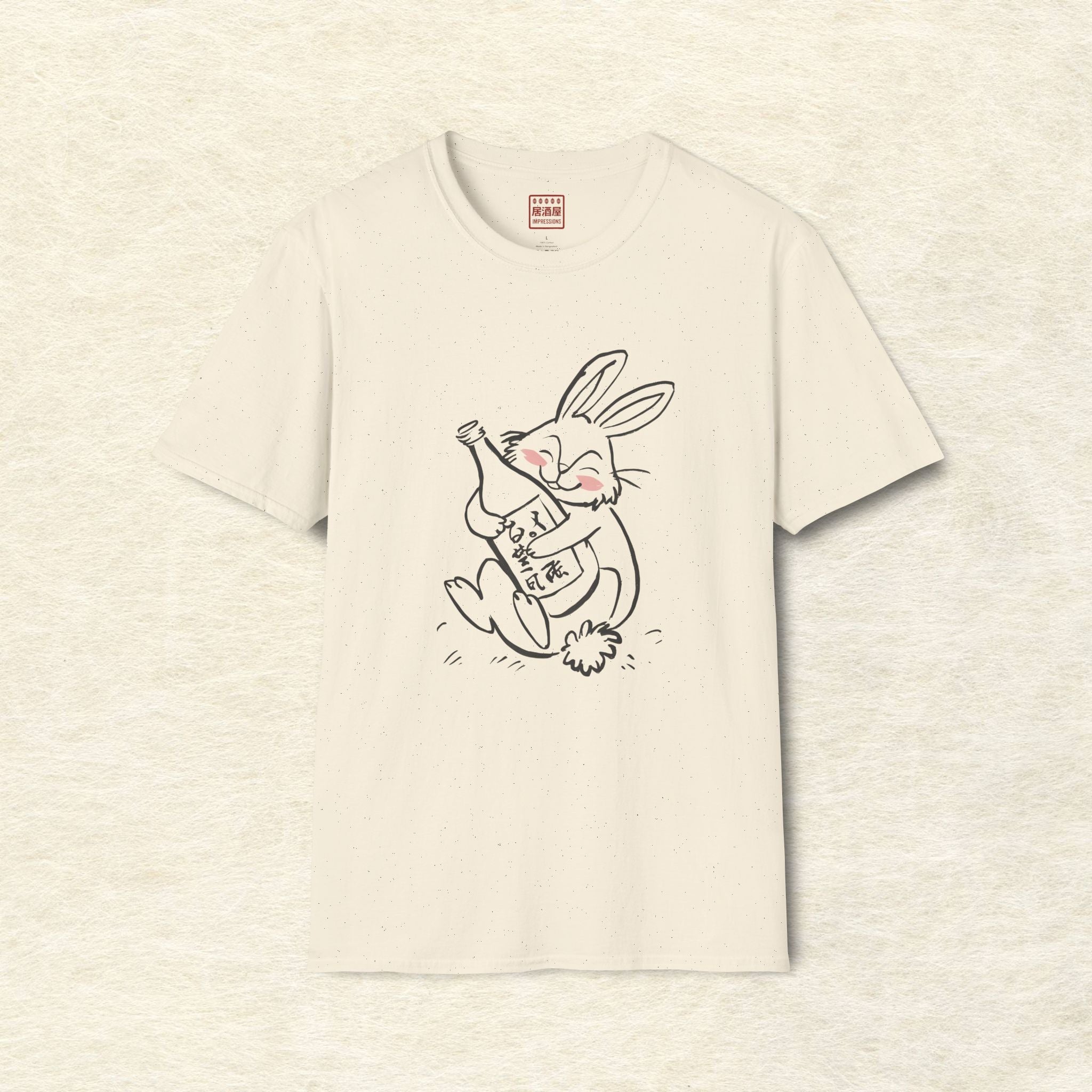 Happy Rabbit Sake T-Shirt