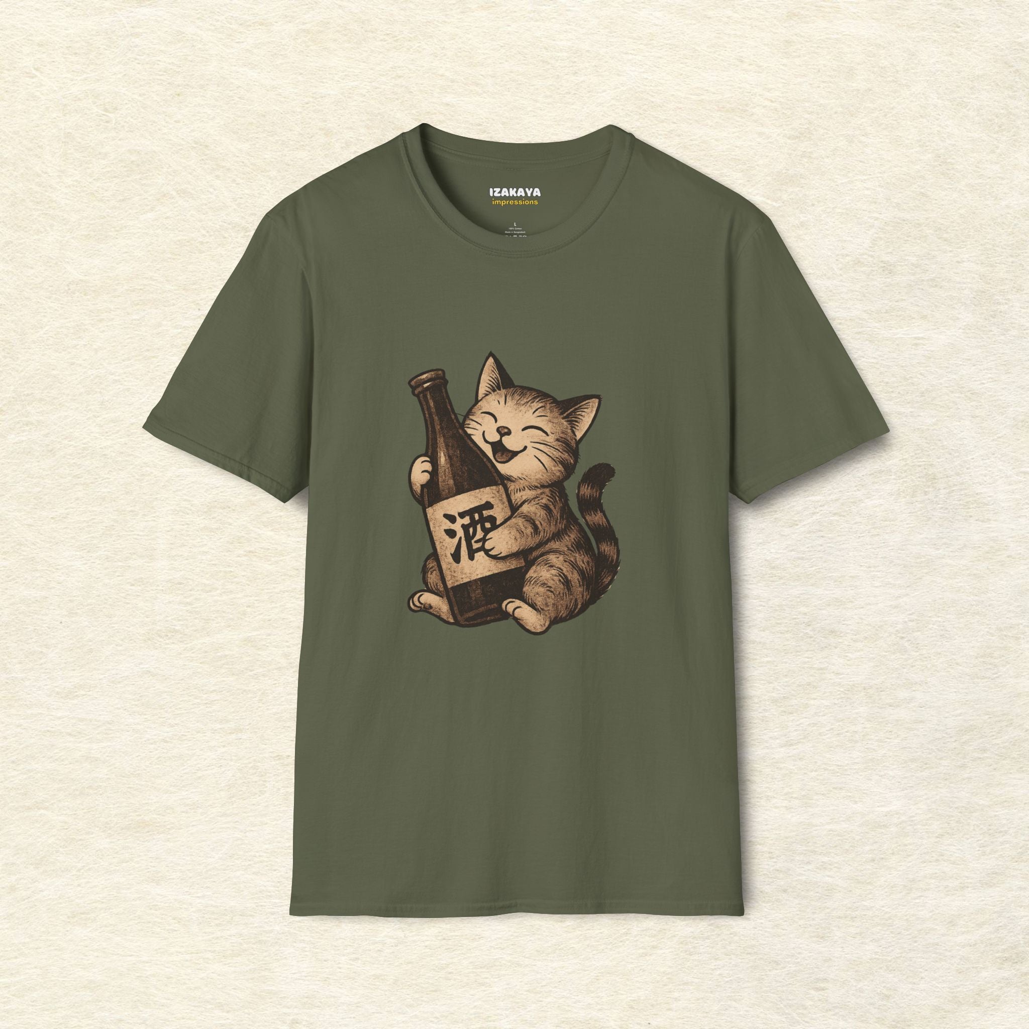 Kitty Loves Sake T-Shirt