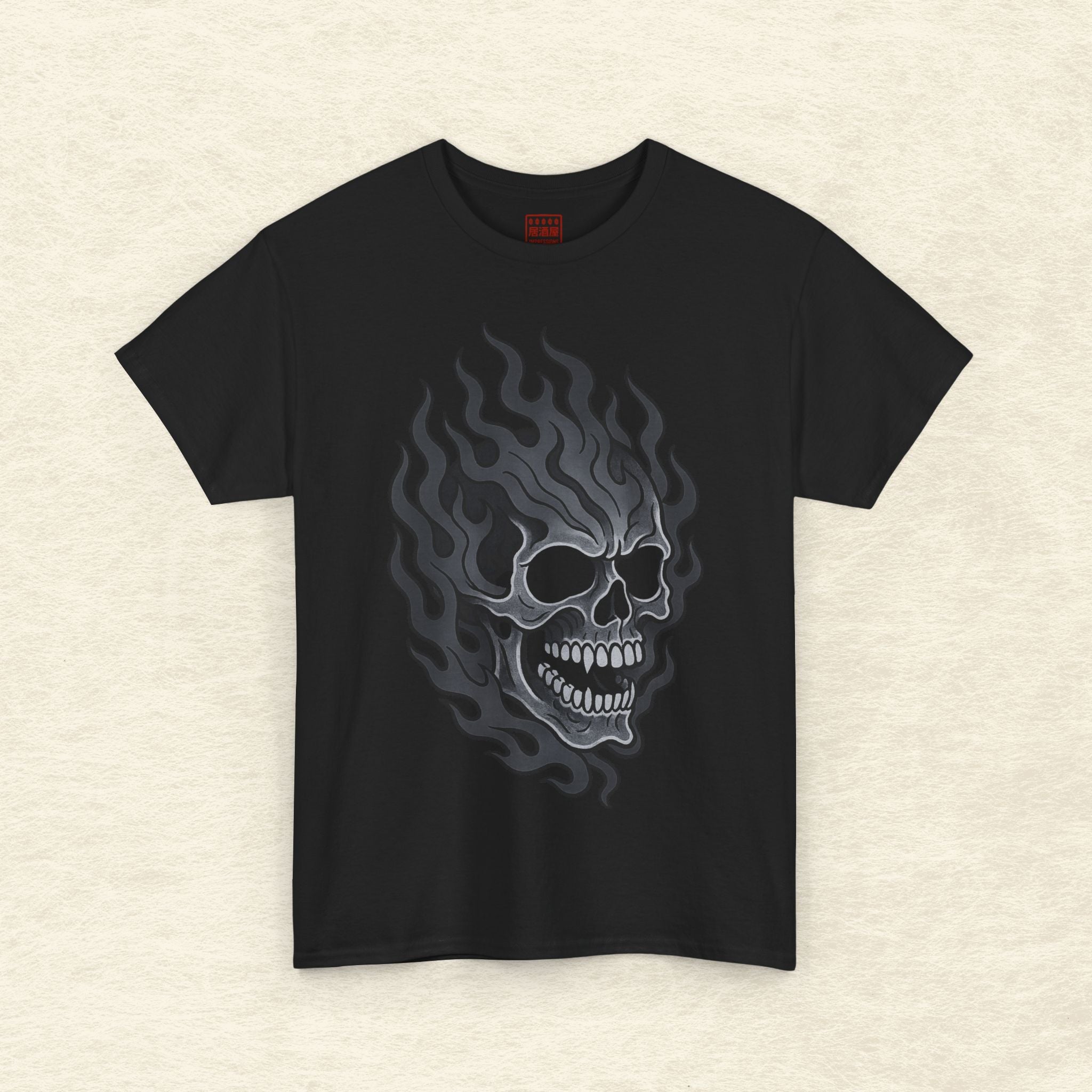 Fire Skull LP T-Shirt