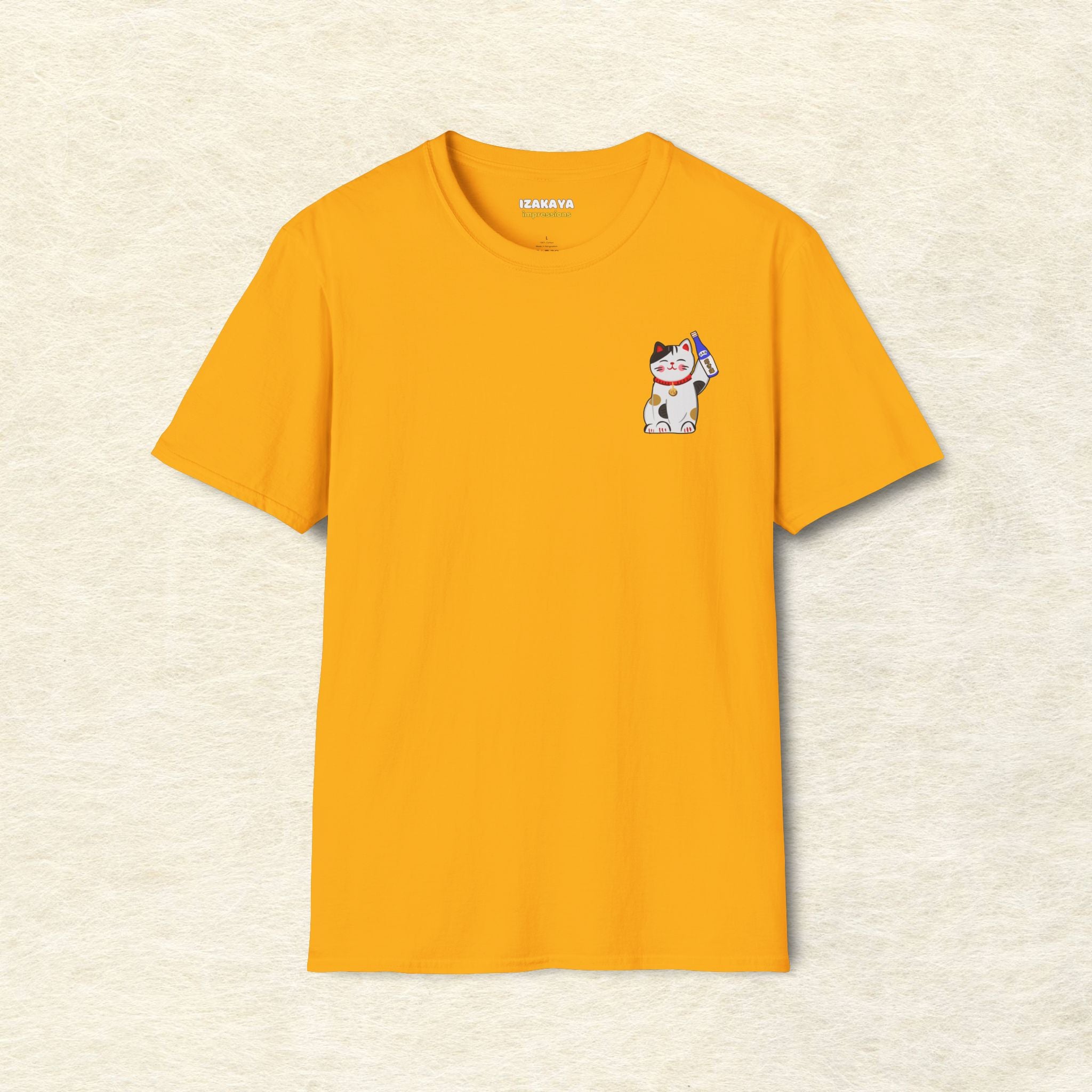 Lucky Sake Cat T-Shirt
