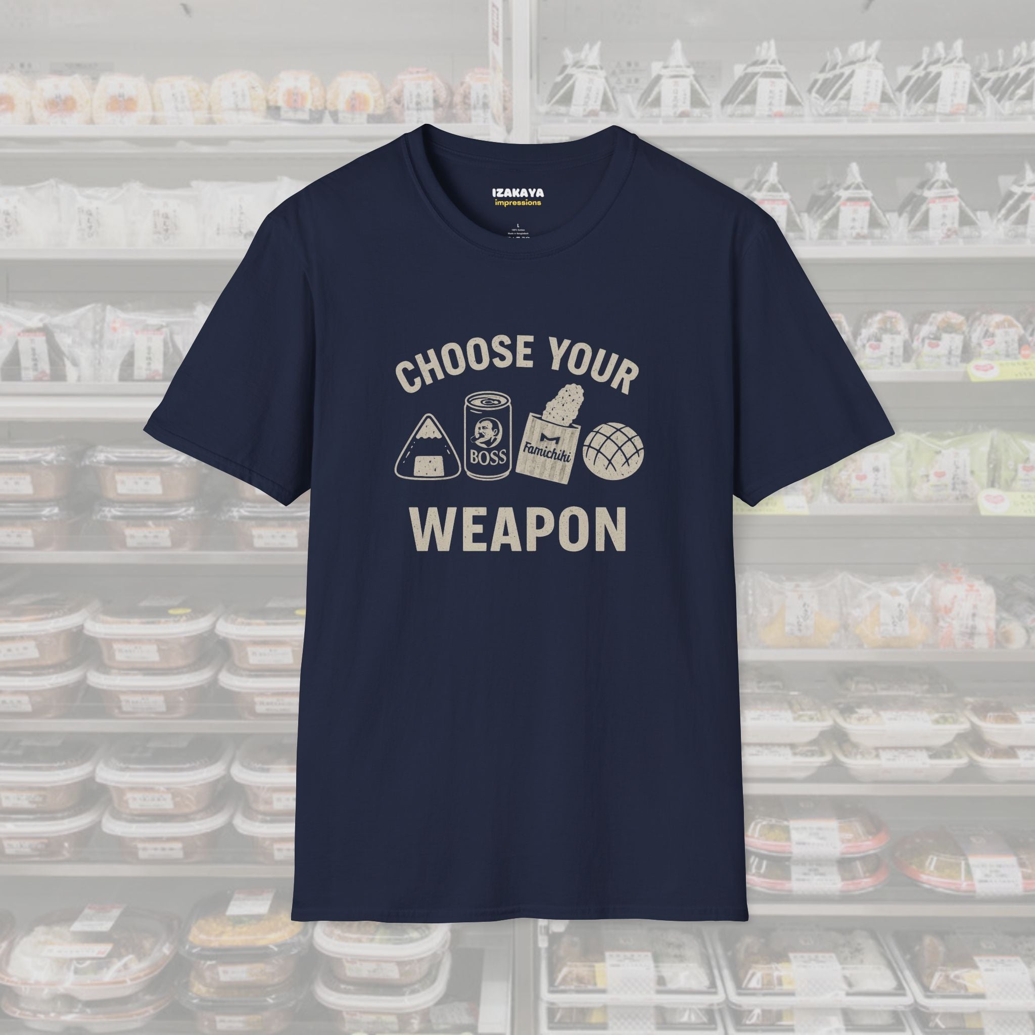 Choose Your Weapon Konbini T-Shirt
