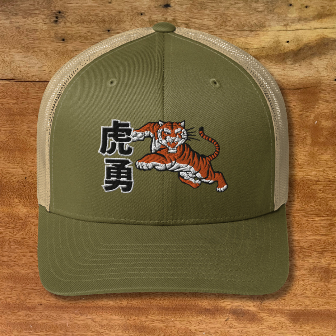 Tiger Courage Trucker Cap