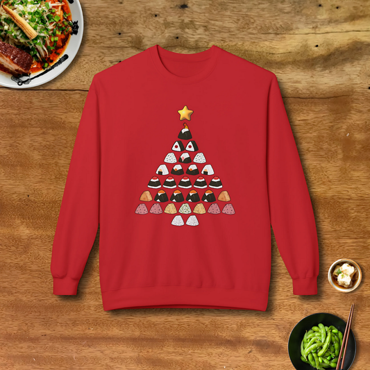 Onigiri Chirstmas Tree Sweatshirt (Holiday Exclusive)