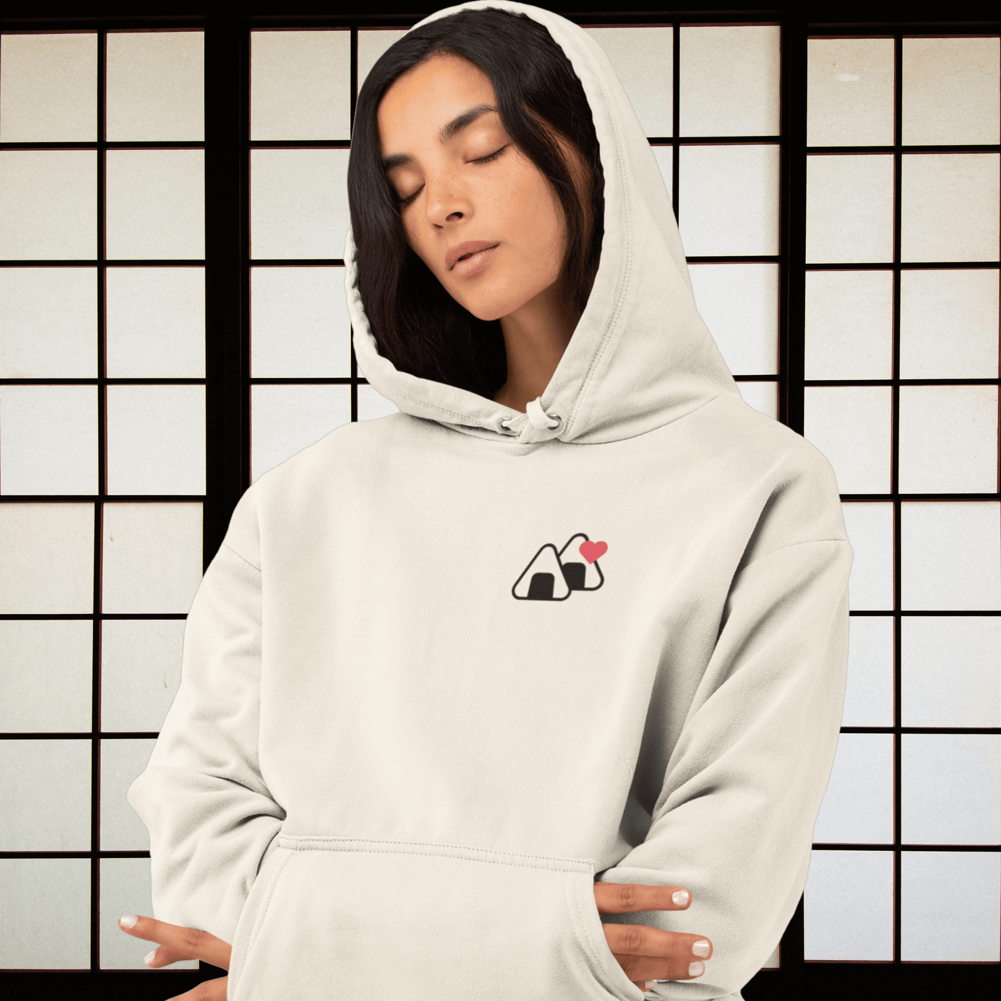 Onigiri Embroidered Hoodie